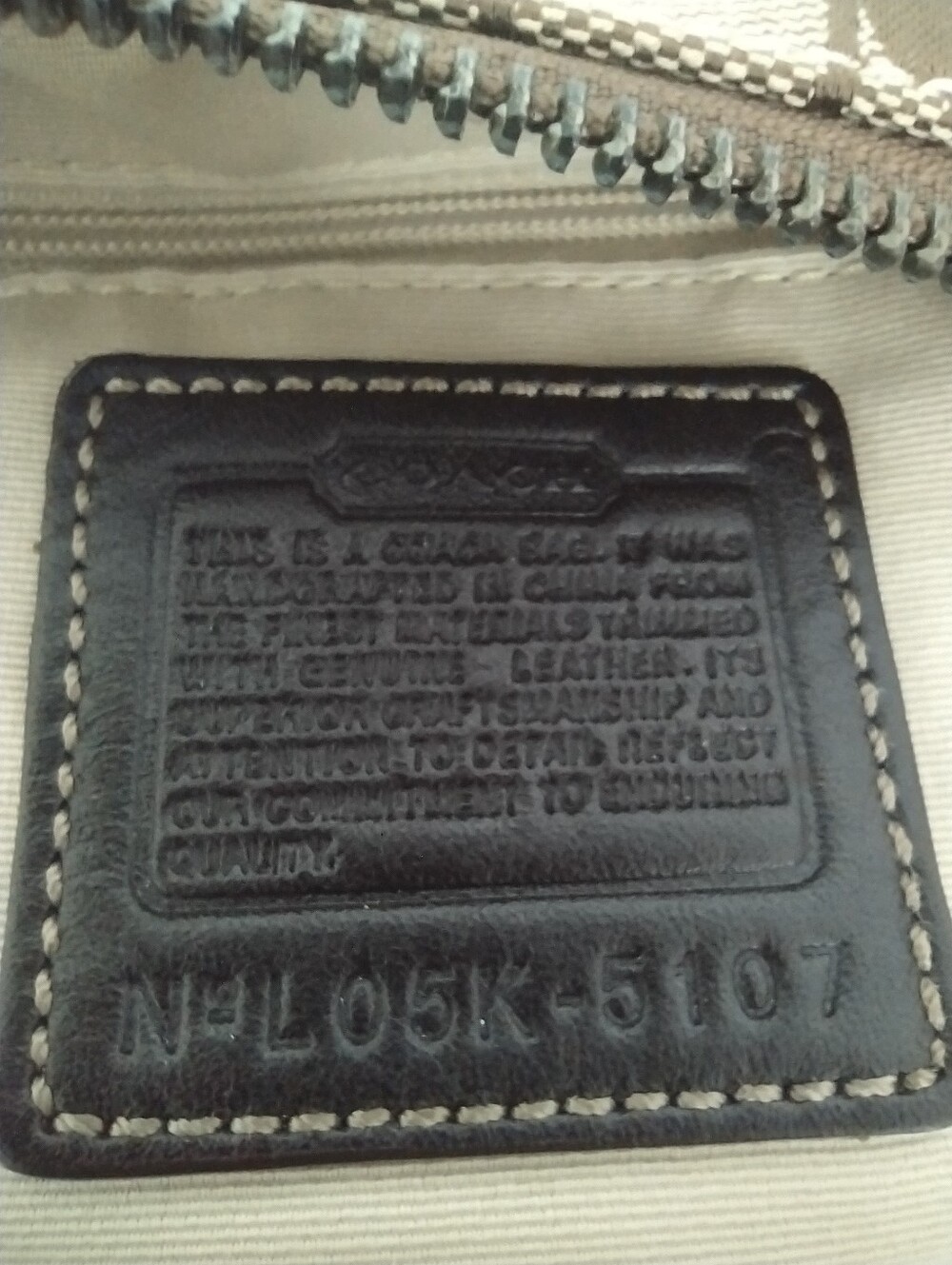 Vintage Y2K Coach Soho Signature Demi Mini Shoulder Bag Metallic Gold 5107 NWOT - Picture 6 of 11
